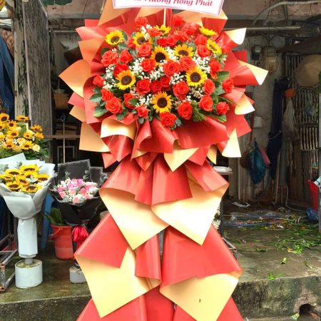 Kệ hoa khai trương #014