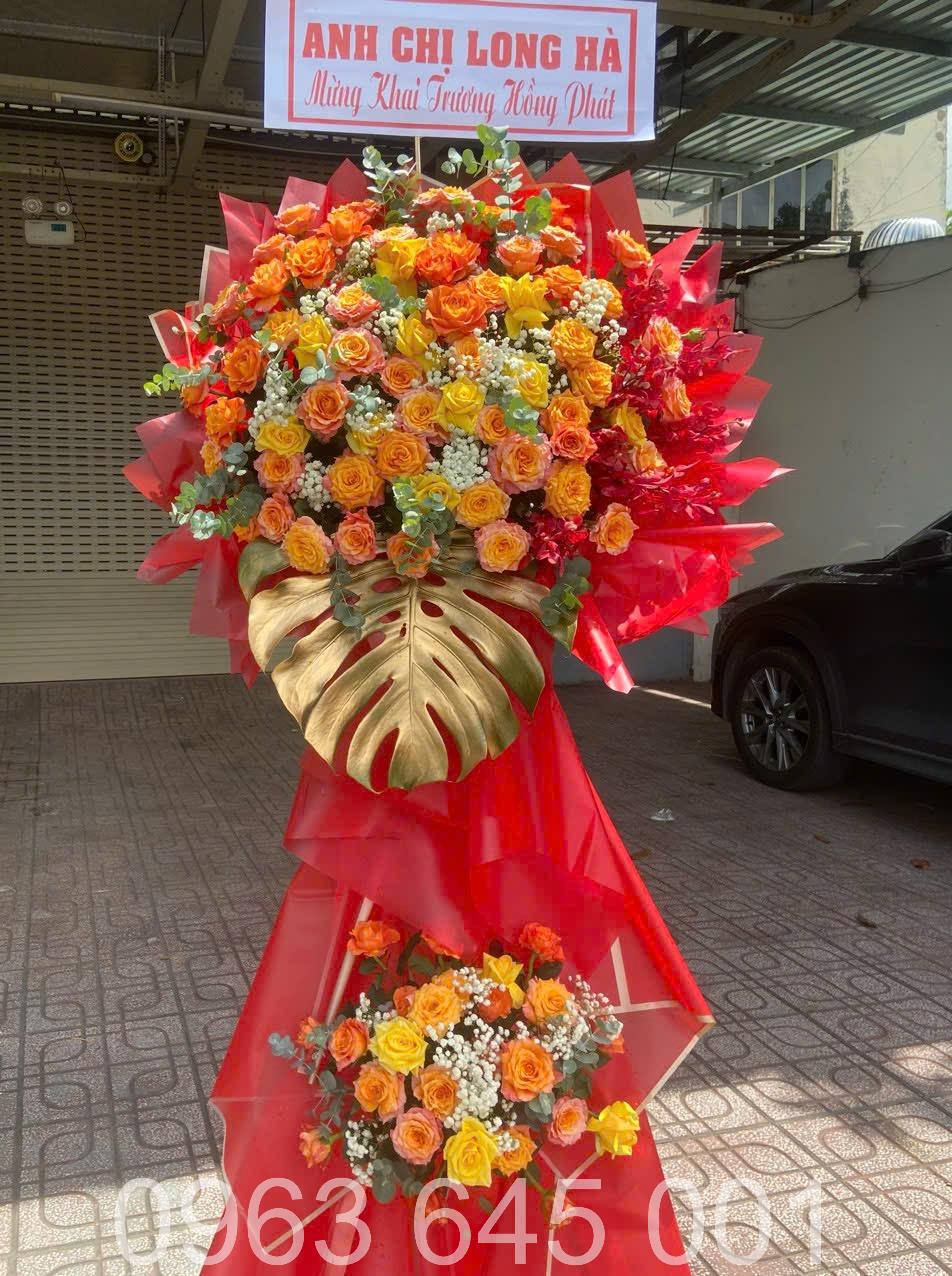 Kệ hoa khai trương #009