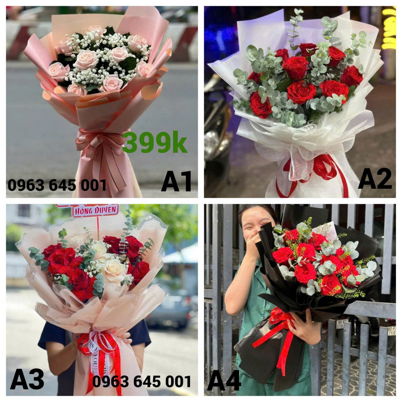 Tiệm Hoa Tươi Bình Phước – Bó Hoa, Giỏ Hoa, Kệ Hoa Theo Yêu Cầu