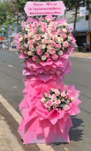 Shop hoa mừng khai trương Bình Phước - Hoa Bình An
