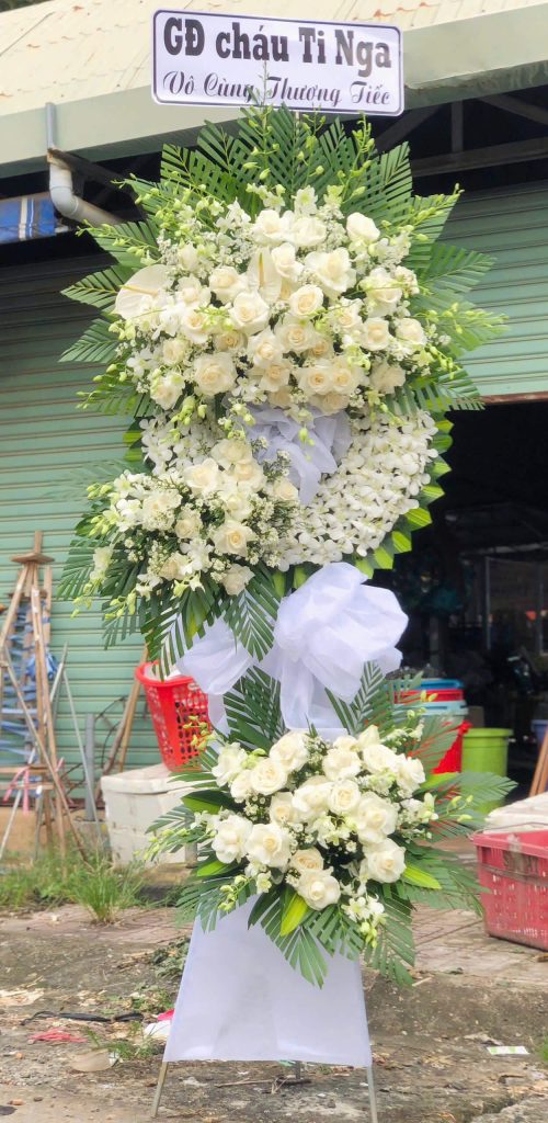 Hoa Viếng Đám Tang Bình Phước – Mẫu Đẹp, Trang Nghiêm, Giao Tận Nơi